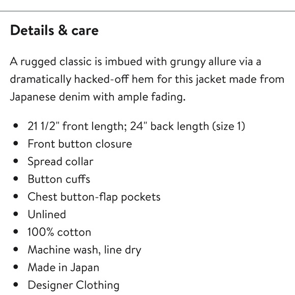 Balenciaga Deconstructed Denim Jacket, 1 - Picture 16 of 16